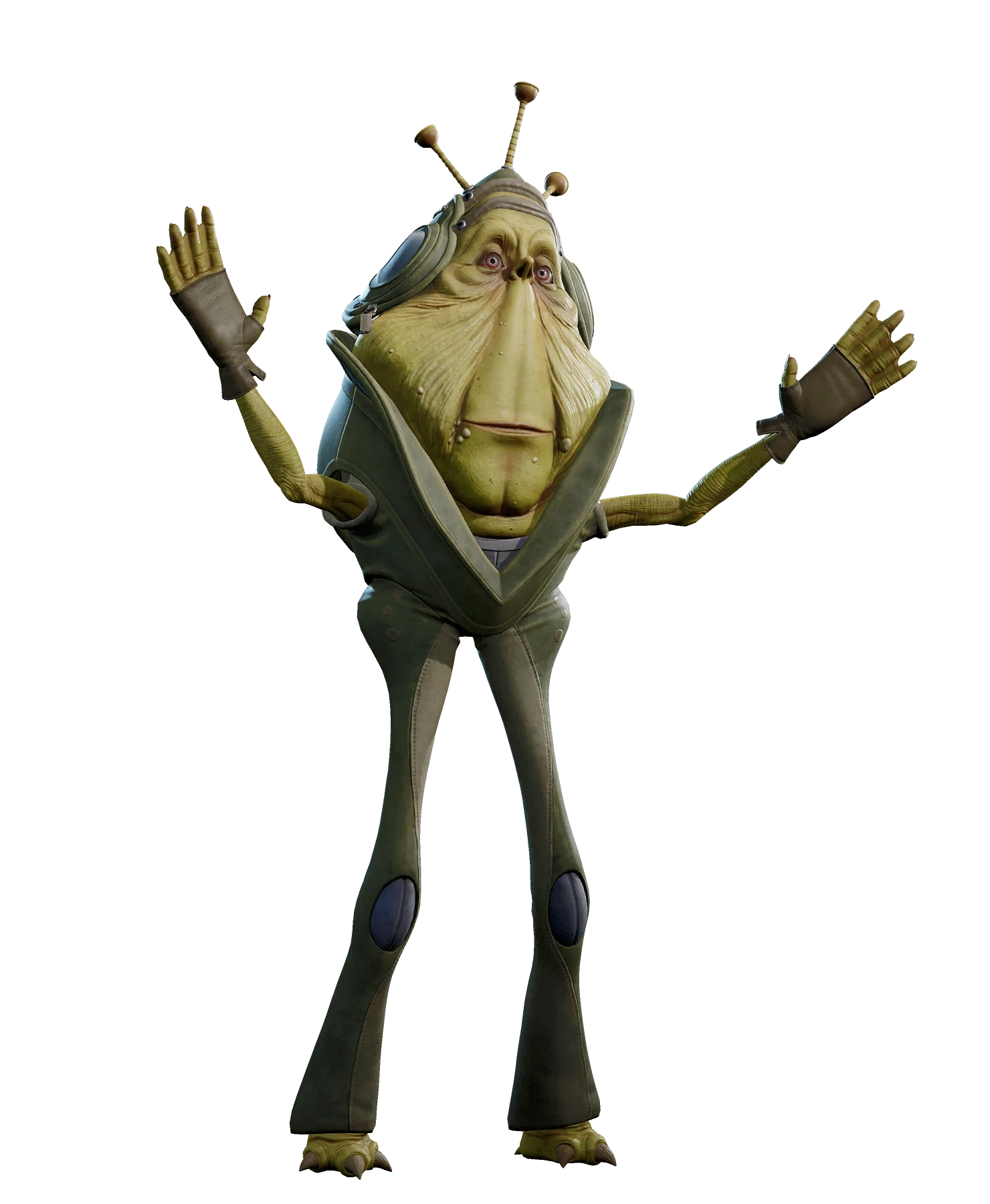 Ben Quadinaros in Star Wars Galactic Racer