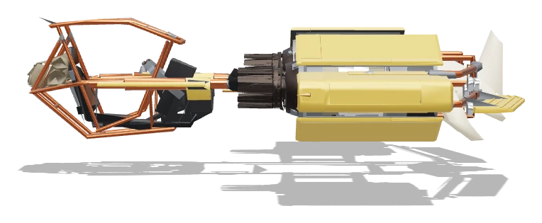 Reek side view - Star Wars Galactic Racer