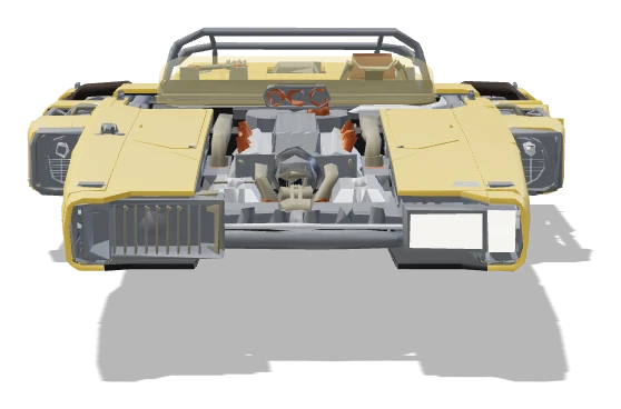 ARZ 41 front view - Star Wars Galactic Racer