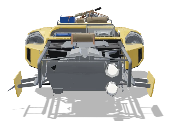 Vornskr front view - Star Wars Galactic Racer