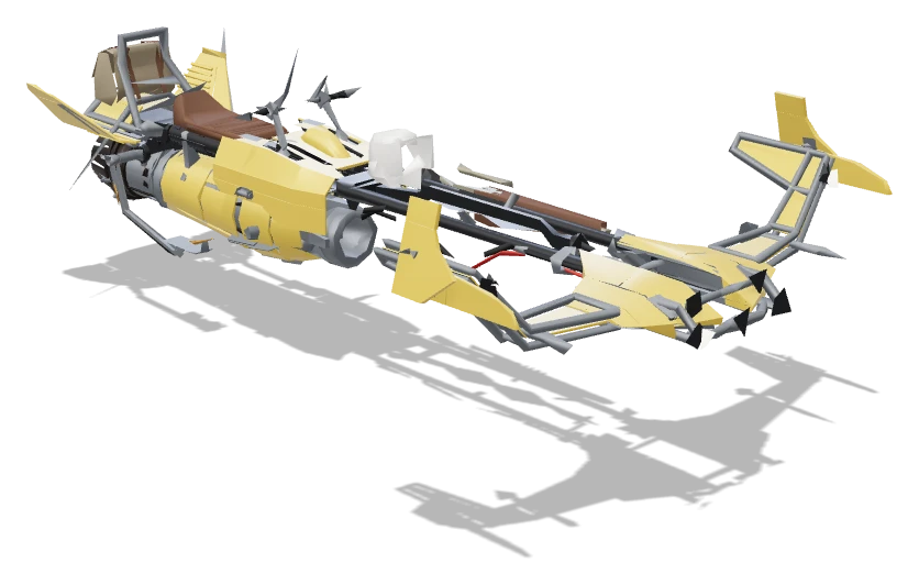 Zillo three-quarter view - Star Wars Galactic Racer