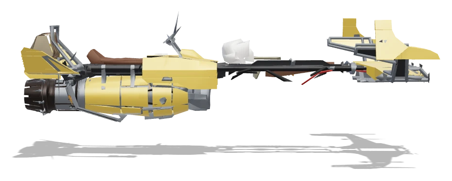Zillo side view - Star Wars Galactic Racer