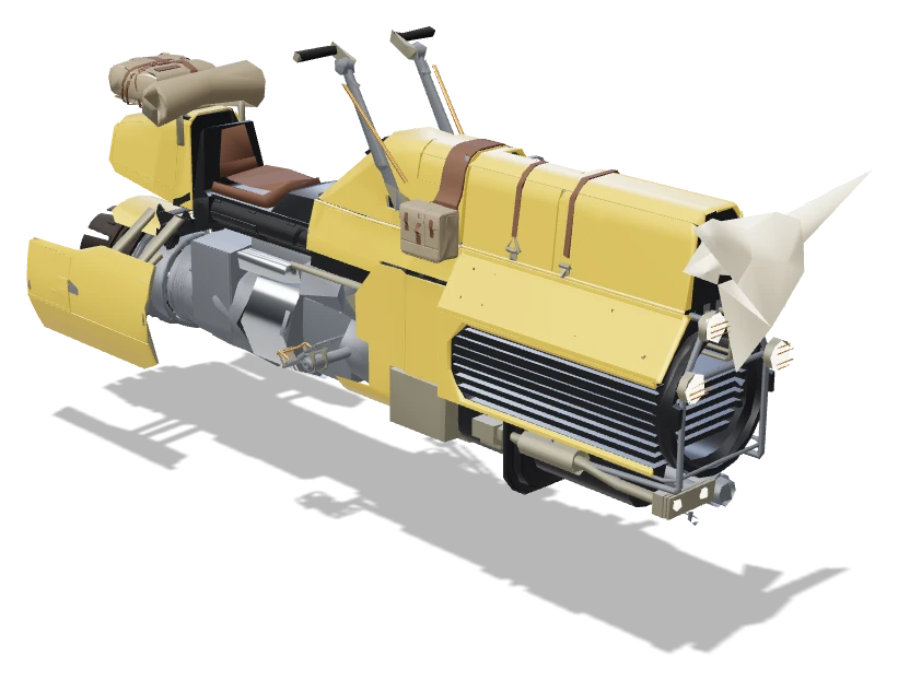 Novyok Speeder Bike in Star Wars Galactic Racer