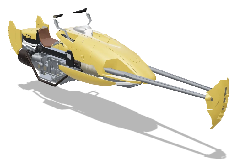 Killion three-quarter view - Star Wars Galactic Racer