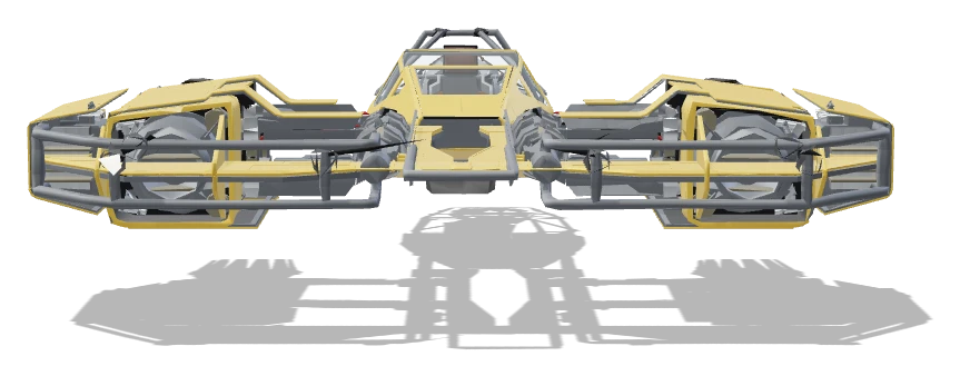 Rathtar front view - Star Wars Galactic Racer
