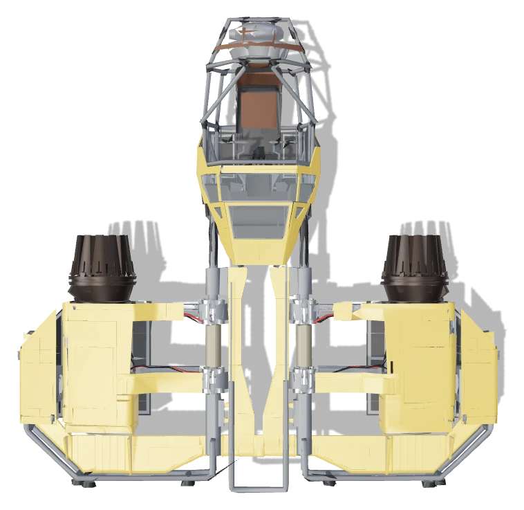Rathtar top view - Star Wars Galactic Racer