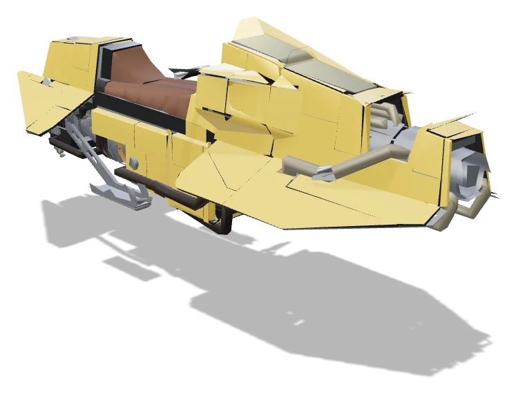 DRD 61 three-quarter view - Star Wars Galactic Racer