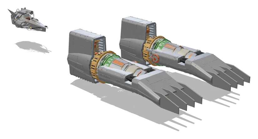 Dud Bolt's Podracer Podracer in Star Wars Galactic Racer