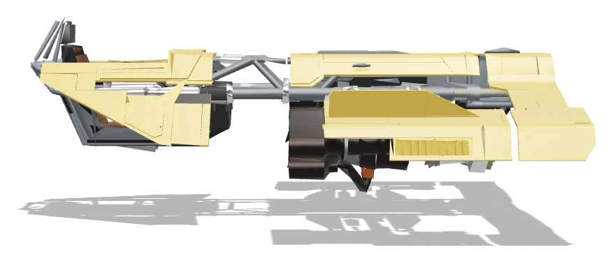 Wist L side view - Star Wars Galactic Racer