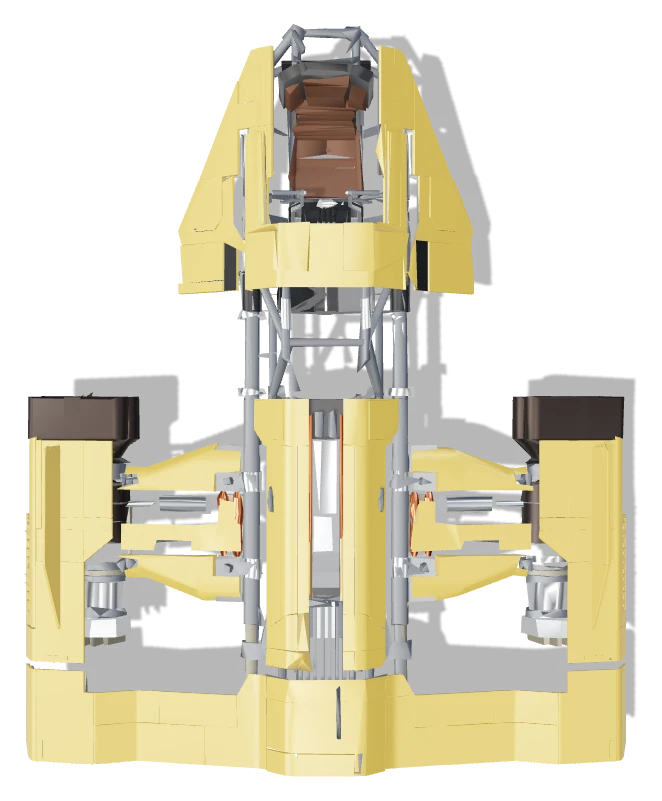 Wist L top view - Star Wars Galactic Racer