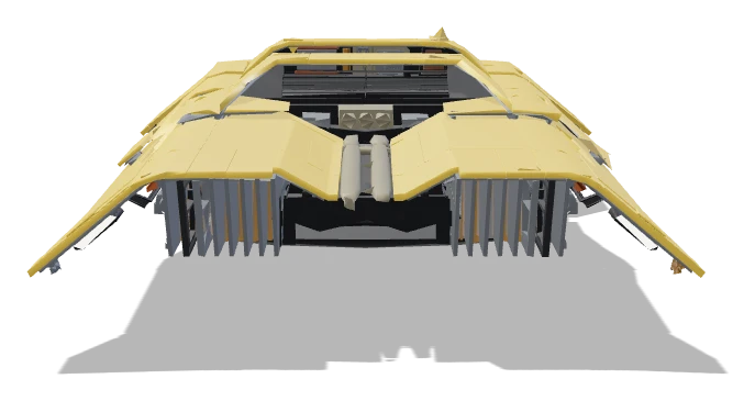 Napaco D front view - Star Wars Galactic Racer