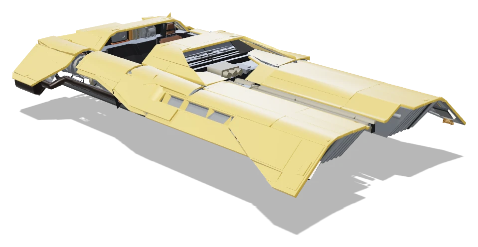 Napaco D Landspeeder in Star Wars Galactic Racer