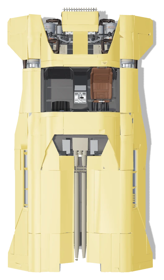 Napaco D top view - Star Wars Galactic Racer