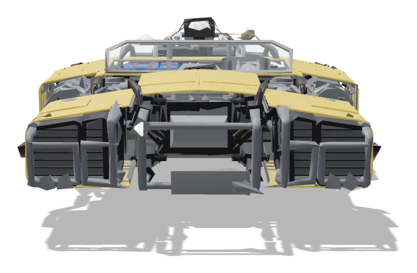 Jakobeast front view - Star Wars Galactic Racer