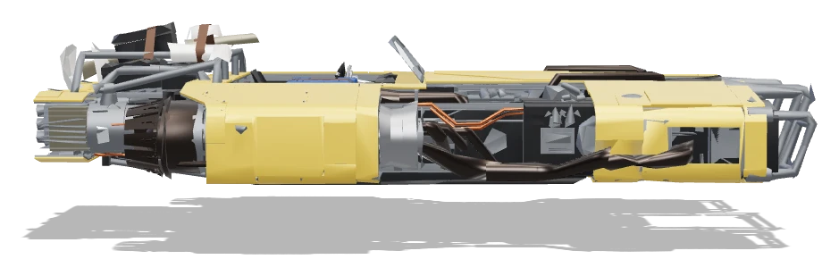 Jakobeast side view - Star Wars Galactic Racer