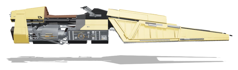 Ri'con side view - Star Wars Galactic Racer