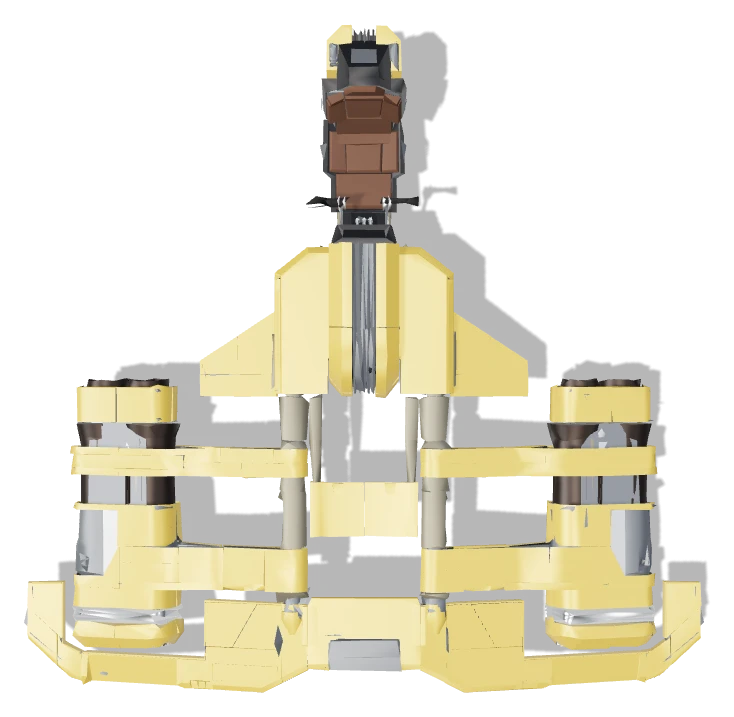 HC-8 top view - Star Wars Galactic Racer