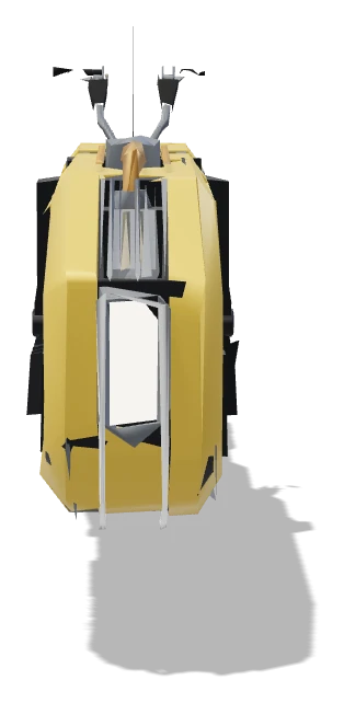 KO-5 front view - Star Wars Galactic Racer