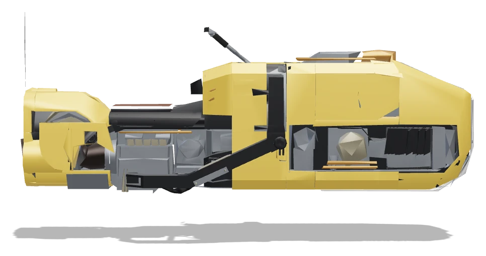 KO-5 side view - Star Wars Galactic Racer