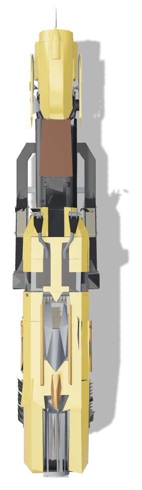 KO-5 top view - Star Wars Galactic Racer