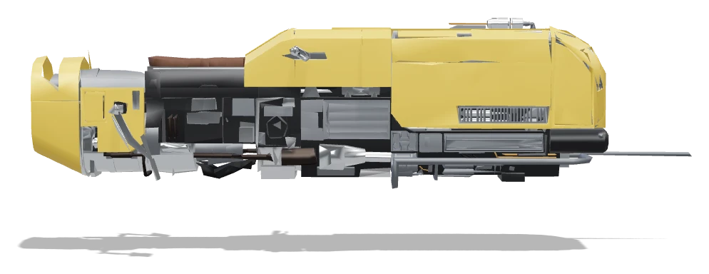 AM-1 side view - Star Wars Galactic Racer