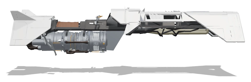 Ciza T side view - Star Wars Galactic Racer