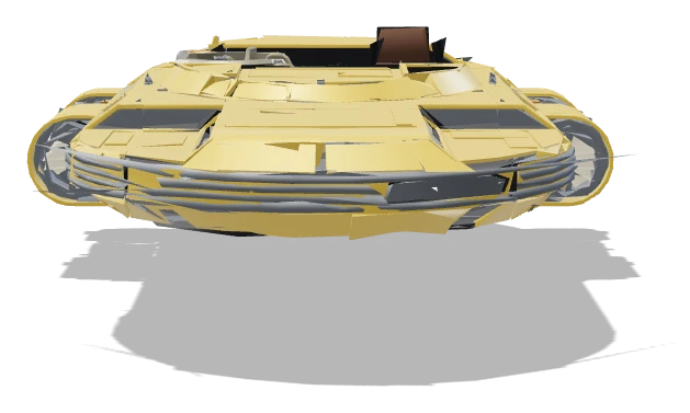 WI-9 front view - Star Wars Galactic Racer