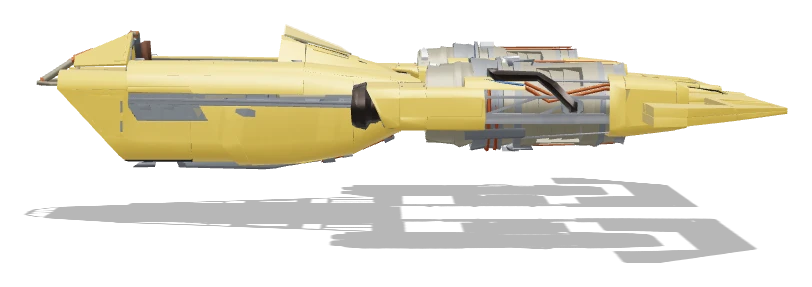 MSM 04 side view - Star Wars Galactic Racer