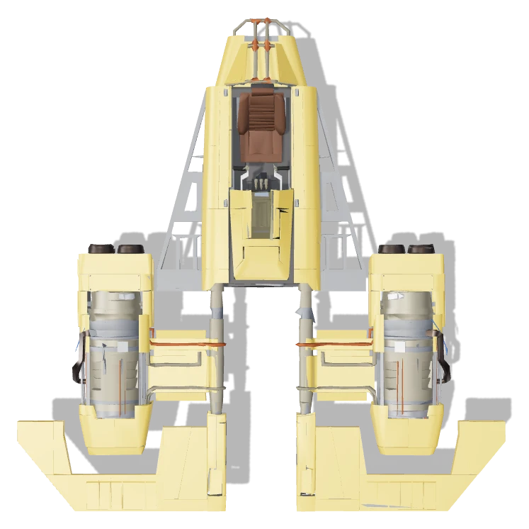 MSM 04 top view - Star Wars Galactic Racer