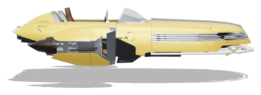 Magus side view - Star Wars Galactic Racer