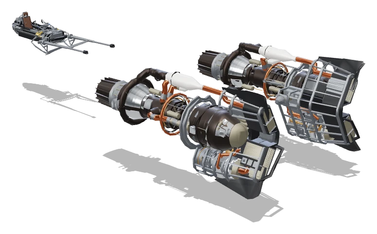 Shade's Podracer Podracer in Star Wars Galactic Racer