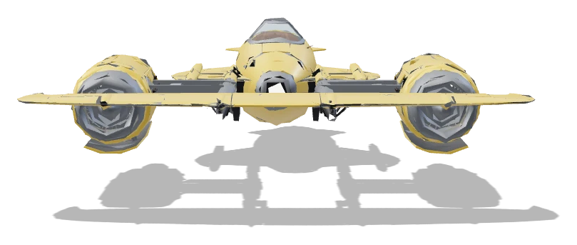 Cesca front view - Star Wars Galactic Racer