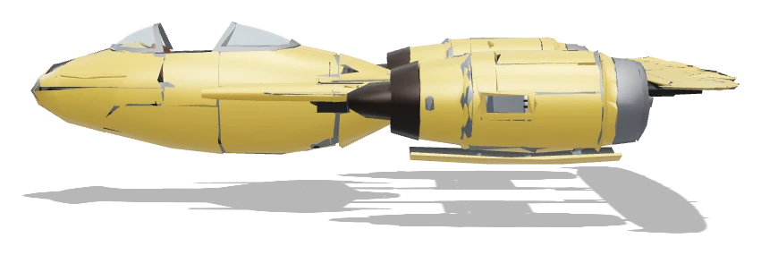 Cesca side view - Star Wars Galactic Racer
