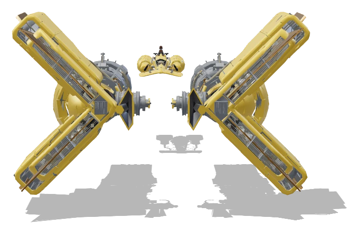 Kestar Bool's Podracer front view - Star Wars Galactic Racer