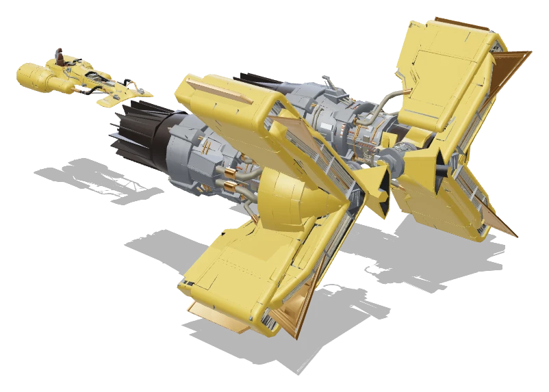 Kestar Bool's Podracer Podracer in Star Wars Galactic Racer