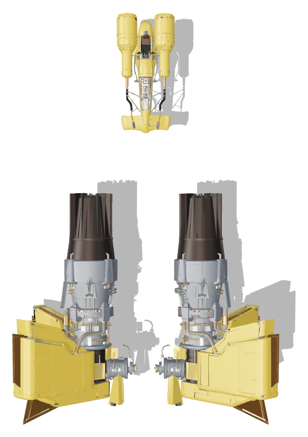 Kestar Bool's Podracer top view - Star Wars Galactic Racer