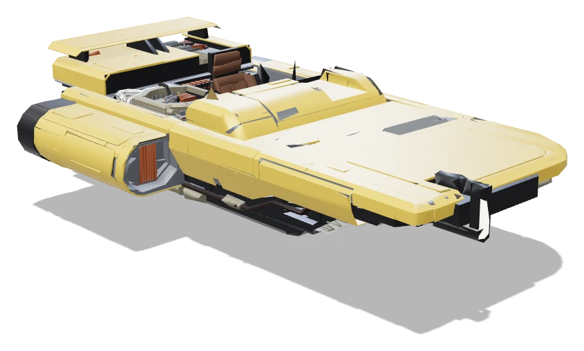 NL-4 three-quarter view - Star Wars Galactic Racer