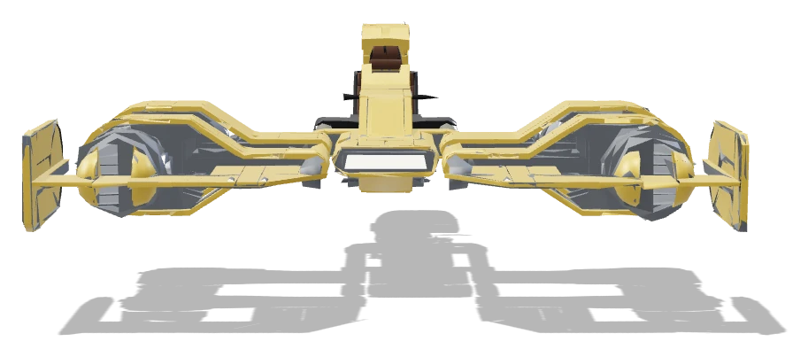 SU-3 front view - Star Wars Galactic Racer