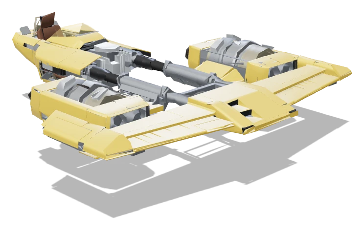 SAH 66 Skim Speeder in Star Wars Galactic Racer