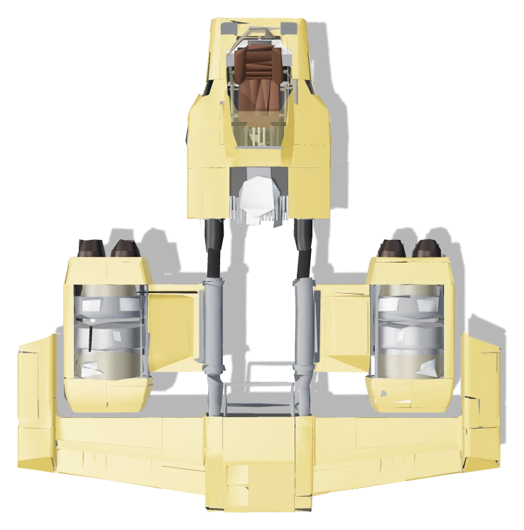 SAH 66 top view - Star Wars Galactic Racer