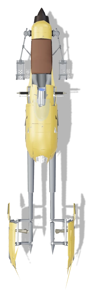 Kreed top view - Star Wars Galactic Racer