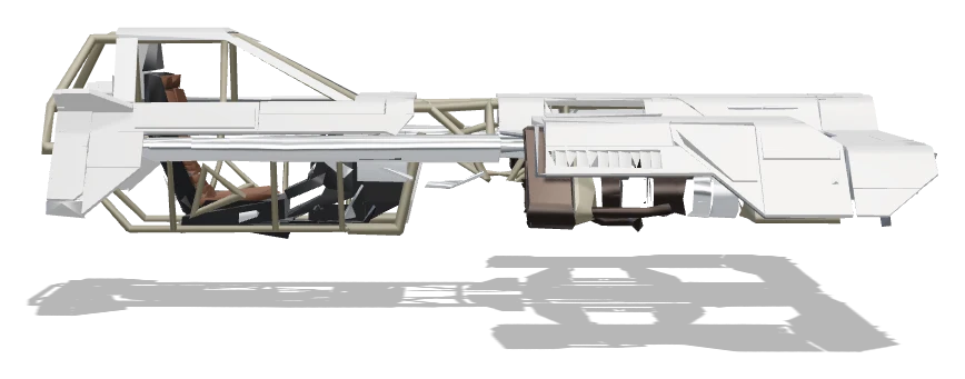 Rak S side view - Star Wars Galactic Racer