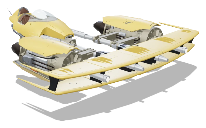 Sling three-quarter view - Star Wars Galactic Racer