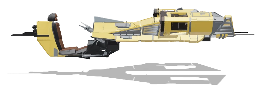 Ta'han side view - Star Wars Galactic Racer