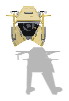 Pel'ake front view - Star Wars Galactic Racer