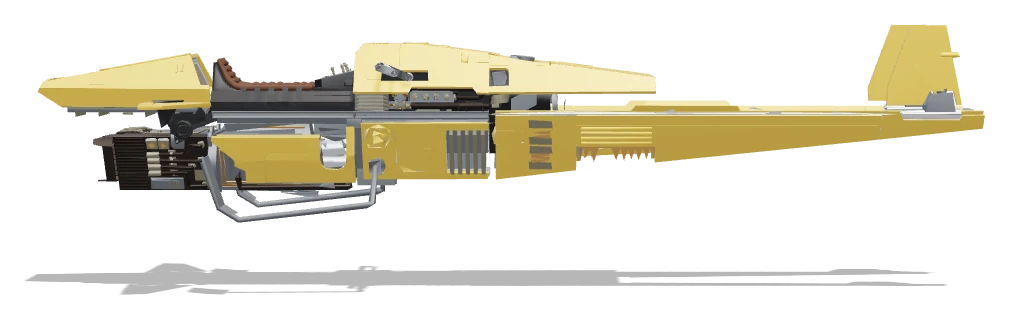 Pel'ake side view - Star Wars Galactic Racer