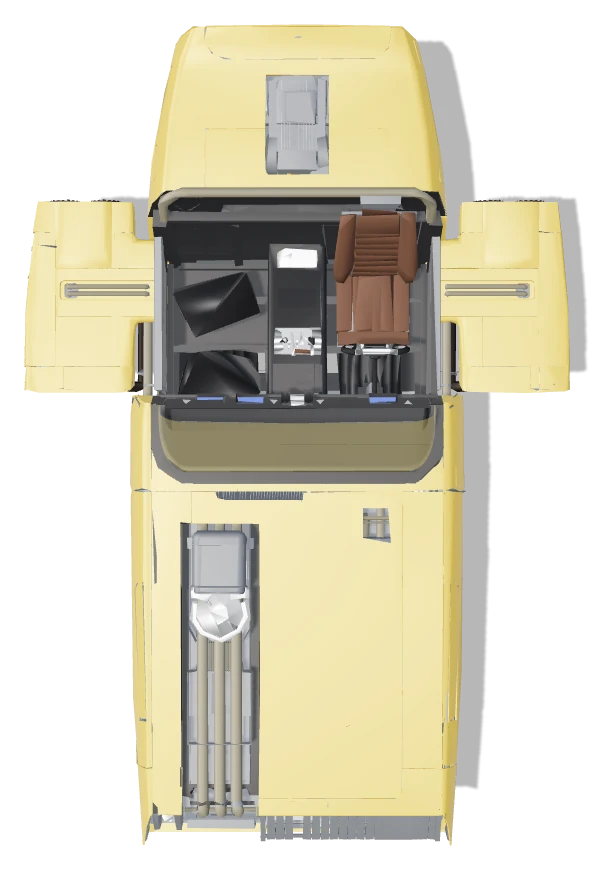 KJC 99 top view - Star Wars Galactic Racer