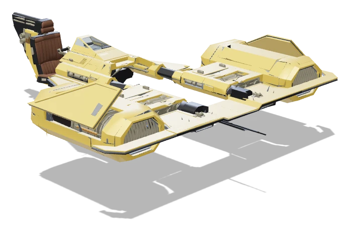 Mok'si three-quarter view - Star Wars Galactic Racer