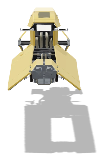 RAR 27 front view - Star Wars Galactic Racer