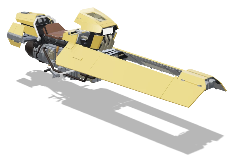 RAR 27 Speeder Bike in Star Wars Galactic Racer